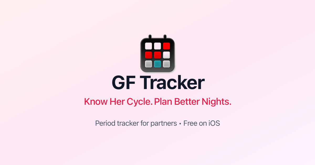 GF Tracker - Period Tracker for Partners